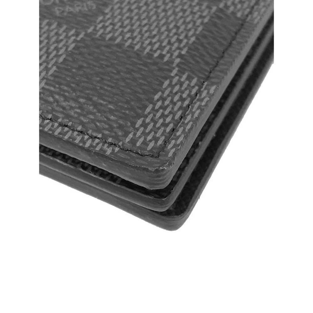 Louis Vuitton Damier Graphite Black Portefeuille Amerigo NM Bi fold Short - Picture 9 of 9